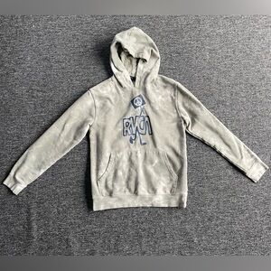 RVCA Light Gray Fleece Hoodie